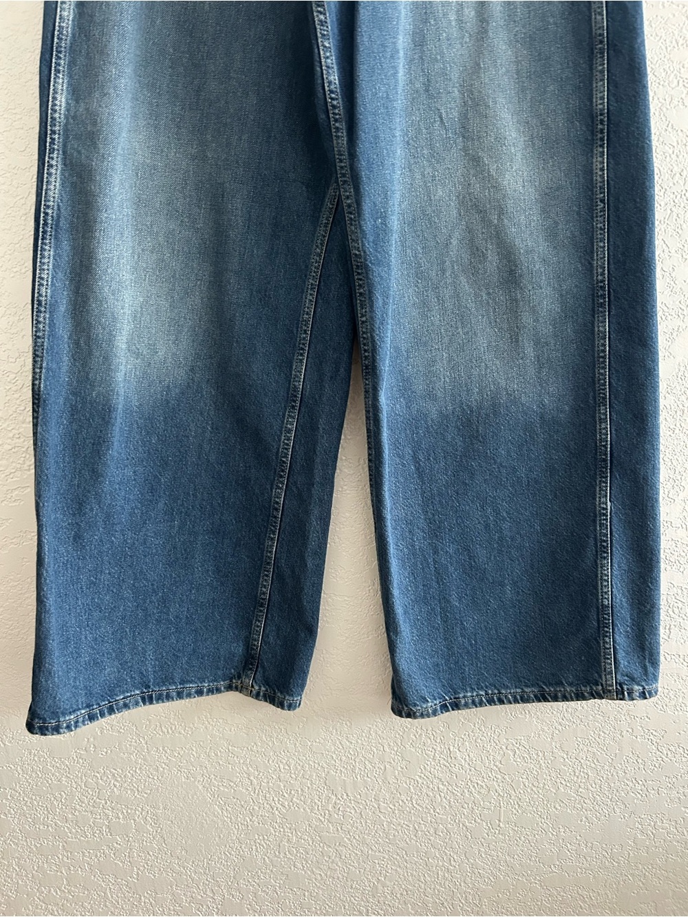 Anthropologie Pilcro Boho Retro Utility Wide Leg High Rise Jeans - Picture 6 of 9